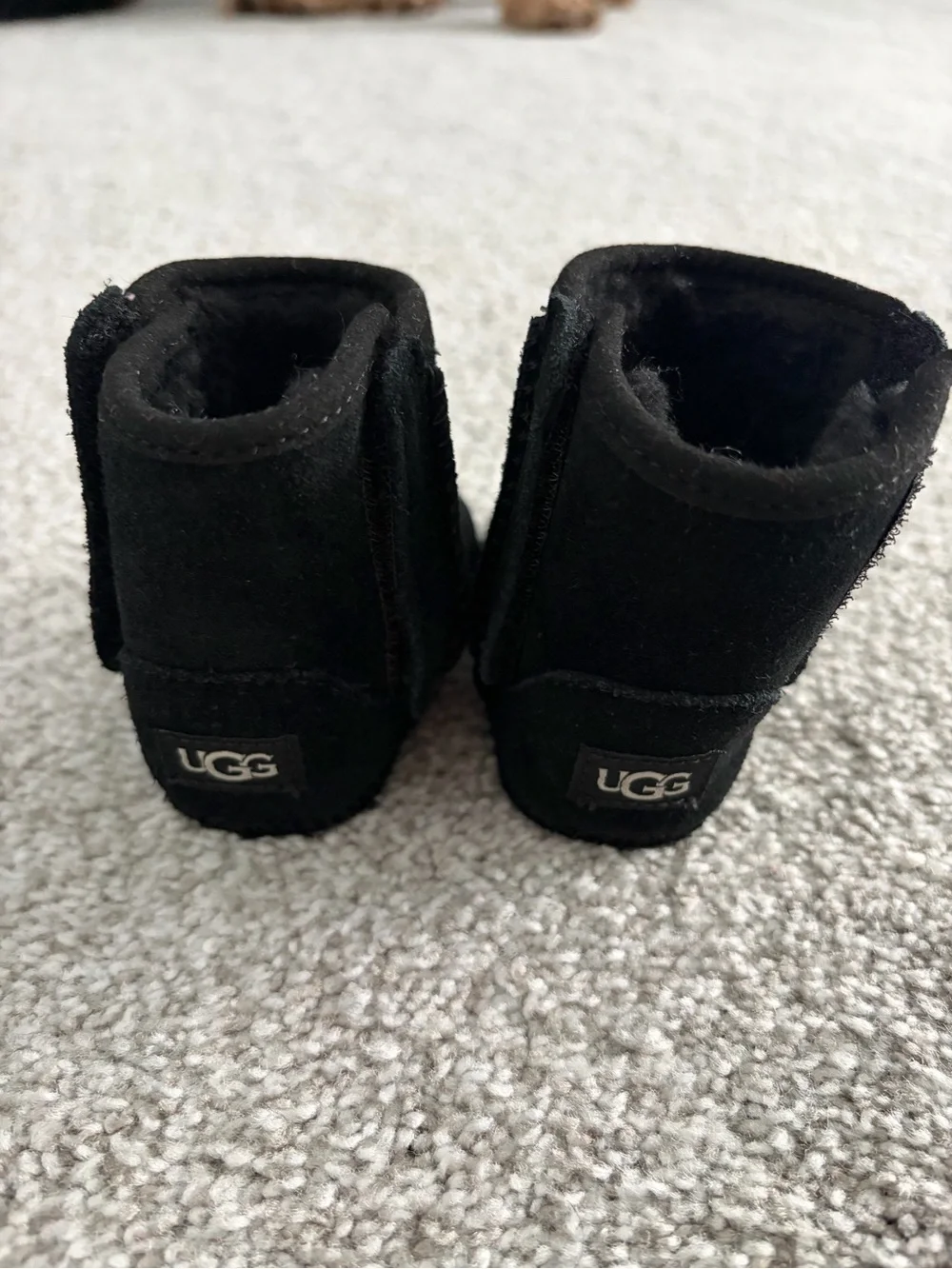 Baby Classic Black UGGs - Size 0/1